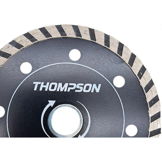 Disco Diamantado Thompson Turbo Seco / Refrigerado 110Mm X 20Mm - 693 Disco Diamantado Thompson Turbo Seco / Refrigerado 110Mm X 20Mm - 693