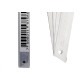 Lamina Estilete Estreita Thompson 09Mm Com 10 Pecas - Kit C/10 Caixas