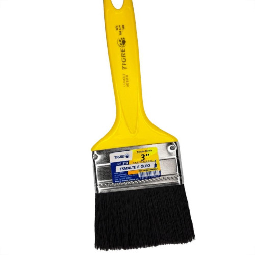 Pincel Trincha Pintura Tigre Ref.519 Tam.G 3'' - Kit C/12 Pecas Pincel Trincha Pintura Tigre Ref.519 Tam.G 3'' - Kit C/12 Pecas