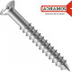 Parafuso Madeira Chata Philips Jomarca 3,2 X 12Mm - Kit C/10 Cartelas