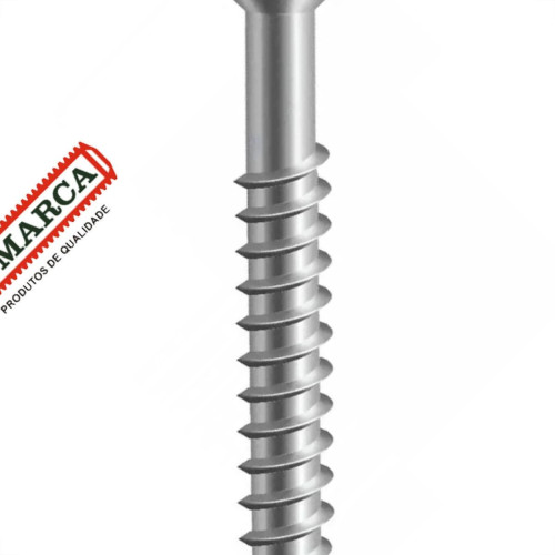 Parafuso Madeira Chata Philips Jomarca 3,2 X 12Mm - Kit C/10 Cartelas