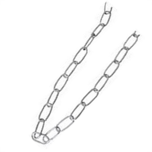 Corrente Para Calha Luminaria Zincada Pacote Com 20M Sao Raphael Corrente Para Calha Luminaria Zincada Pacote Com 20M Sao Raphael