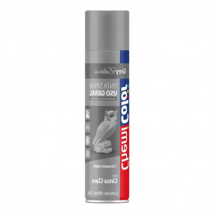 Spray Chemicolor Cinza Claro 400Ml/250G.