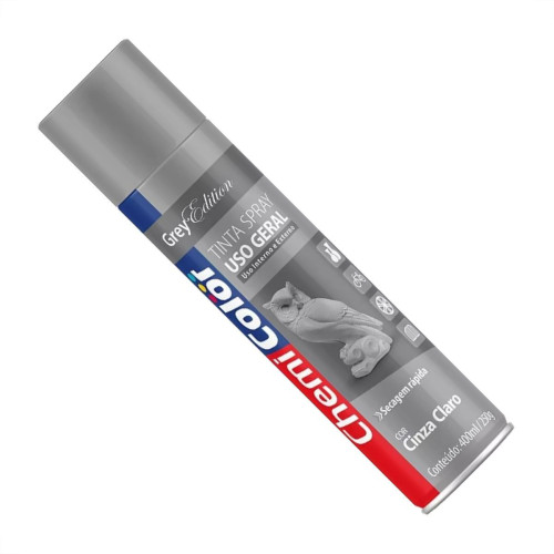 Spray Chemicolor Cinza Claro 400Ml/250G. Spray Chemicolor Cinza Claro 400Ml/250G.