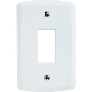 Placa Conjunto Modular Tramontina Lux 4X2 - 1 Modulo Vertical 57105003