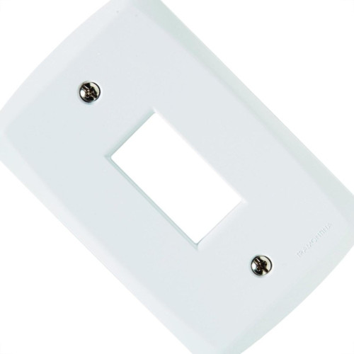Placa Conjunto Modular Tramontina Lux 4X2 - 1 Modulo Vertical 57105003 Placa Conjunto Modular Tramontina Lux 4X2 - 1 Modulo Vertical 57105003