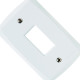 Placa Conjunto Modular Tramontina Lux 4X2 - 1 Modulo Vertical 57105003 Placa Conjunto Modular Tramontina Lux 4X2 - 1 Modulo Vertical 57105003