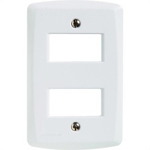 Placa Conjunto Modular Tramontina Lux 4X2 - 2 Modulos Separados 57105206