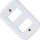 Placa Conjunto Modular Tramontina Lux 4X2 - 2 Modulos Separados 57105206 Placa Conjunto Modular Tramontina Lux 4X2 - 2 Modulos Separados 57105206