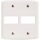Placa Conjunto Modular Tramontina Lux 4X4 - 2 Modulos 57105/023 Placa Conjunto Modular Tramontina Lux 4X4 - 2 Modulos 57105/023