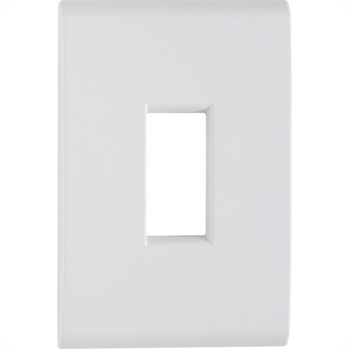 Placa Conjunto Modular Tramontina Liz 4X2 - 1 Modulo Vertical 57106/203 Placa Conjunto Modular Tramontina Liz 4X2 - 1 Modulo Vertical 57106/203