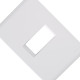 Placa Conjunto Modular Tramontina Liz 4X2 - 1 Modulo Horizontal 57106/204