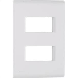 Placa Conjunto Modular Tramontina Liz 4X2 - 2 Modulos Separados 57106/206