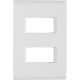 Placa Conjunto Modular Tramontina Liz 4X2 - 2 Modulos Separados 57106/206