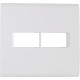 Placa Conjunto Modular Tramontina Liz 4X4 - 2 Modulos 57106/023