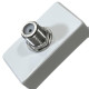 Modulo Tramontina Liz/Lux² Tomada Tv Sat Branca Para Fio Coaxial - 57115/042 Modulo Tramontina Liz/Lux² Tomada Tv Sat Branca Para Fio Coaxial - 57115/042