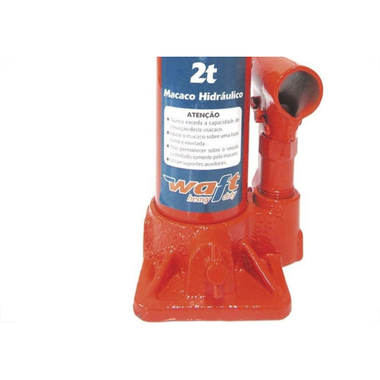 Macaco Hidraulico Garrafa Waft 2 Toneladas 6521 Macaco Hidraulico Garrafa Waft 2 Toneladas 6521