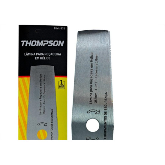 Lamina Para Rocadeira Helice Thompson Furo 1'' Lamina Para Rocadeira Helice Thompson Furo 1''