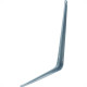 Suporte Cantoneira Pintada Thompson 6 X8Cm Cinza - Kit C/24 Pecas Suporte Cantoneira Pintada Thompson 6 X8Cm Cinza - Kit C/24 Pecas
