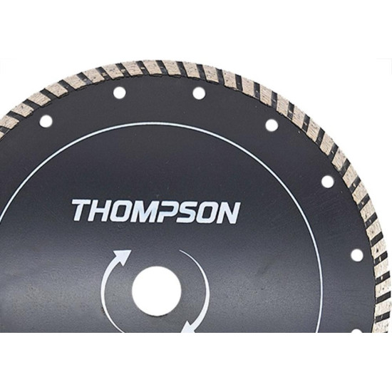 Disco Diamantado Thompson Turbo Seco / Refrigerado 230Mm X 22,23 - 9'' Disco Diamantado Thompson Turbo Seco / Refrigerado 230Mm X 22,23 - 9''