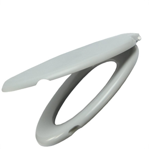 Assento Sanitario Almofadado Alumasa Cinza Claro