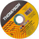 Disco Aco Inox Thompson - 4.1/2''X5/128''X7/8'' - Fino 1,0Mm - Kit C/10 Pecas Disco Aco Inox Thompson - 4.1/2''X5/128''X7/8'' - Fino 1,0Mm - Kit C/10 Pecas