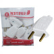 Pino Macho Luster 2 Polos 10A. Branco 2062 - Kit C/10 Pecas Pino Macho Luster 2 Polos 10A. Branco 2062 - Kit C/10 Pecas