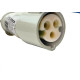 Acoplamento Industrial Femea Steck Newkon 2 Polos+Terra 200V. A 250V. 16A. Azul N3056
