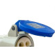Acoplamento Industrial Femea Steck Newkon 2 Polos+Terra 200V. A 250V. 16A. Azul N3056