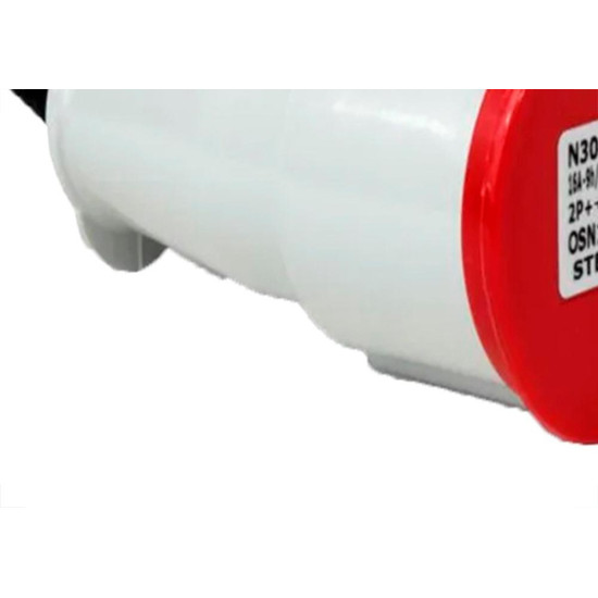 Acoplamento Industrial Femea Steck Newkon 2 Polos+Terra 380V. A 440V. 16A. Vermelho N3059 Acoplamento Industrial Femea Steck Newkon 2 Polos+Terra 380V. A 440V. 16A. Vermelho N3059