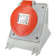 Tomada Industrial Sobrepor Steck Newkon 3 Polos+Terra 380V. A 440V. 16A. Vermelha - N4006 Tomada Industrial Sobrepor Steck Newkon 3 Polos+Terra 380V. A 440V. 16A. Vermelha - N4006
