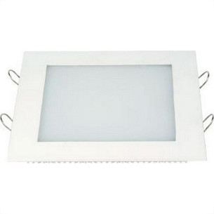 Plafon Led Embutir Ecp 18W. Quadrado 22Cm 6500K. Bivolt