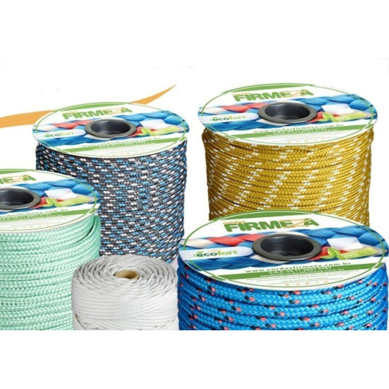 Corda Seda Firmeza 8Mm Color 240M Carretel Corda Seda Firmeza 8Mm Color 240M Carretel