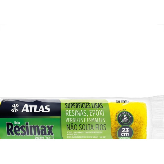 Rolo La Atlas 339/5A Sintetico Tinta Piso 23Cm Rolo La Atlas 339/5A Sintetico Tinta Piso 23Cm