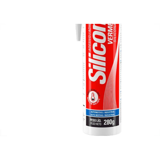 Silicone Tekbond Alta Temperatura 280G. Vermelho Silicone Tekbond Alta Temperatura 280G. Vermelho