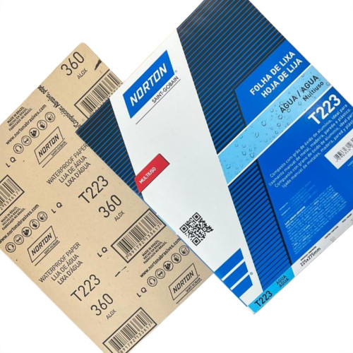 Lixa D Agua Norton 360 - Kit C/50 Pecas Lixa D Agua Norton 360 - Kit C/50 Pecas