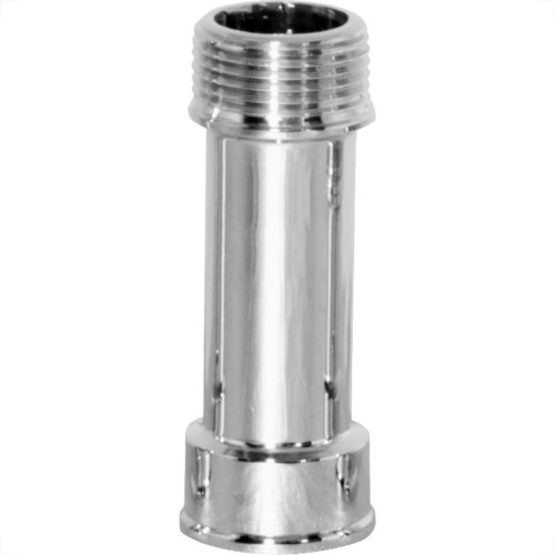 Extensao Latao Cromada Metais Rei 1/2'' Longa - Kit C/6 Pecas Extensao Latao Cromada Metais Rei 1/2'' Longa - Kit C/6 Pecas