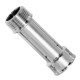 Extensao Latao Cromada Metais Rei 1/2'' Longa - Kit C/6 Pecas Extensao Latao Cromada Metais Rei 1/2'' Longa - Kit C/6 Pecas