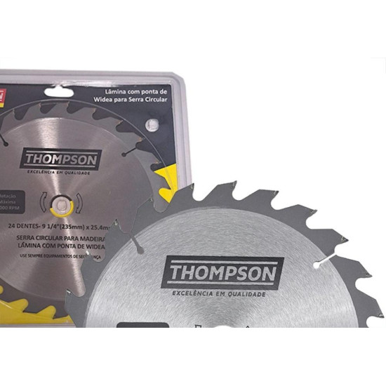 Serra Circular Widea Thompson 9.1/4''X 24 Dentes X 25Mm Serra Circular Widea Thompson 9.1/4''X 24 Dentes X 25Mm