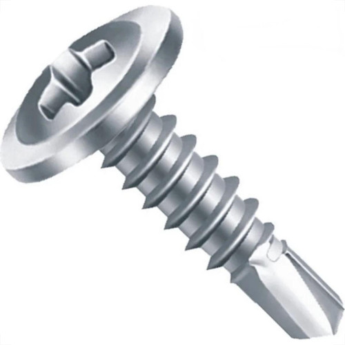 Parafuso Auto Brocante Flangeado Philips Zincado Jomarca 4,8 X 32Mm - Kit C/5 Centos