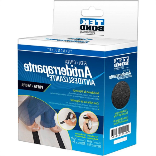 Fita Antiderrapante Tekbond Preta 50Mm X 5M Fita Antiderrapante Tekbond Preta 50Mm X 5M