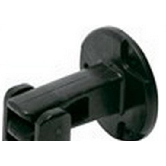 Fixador Porta Soprano Parede/Piso Pvc Preto - Kit C/12 Pecas Fixador Porta Soprano Parede/Piso Pvc Preto - Kit C/12 Pecas
