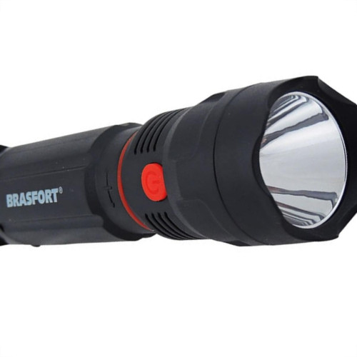Lanterna Brasfort Led Cops Com Ima Para 4 Pilhas Aaa - 7841 Lanterna Brasfort Led Cops Com Ima Para 4 Pilhas Aaa - 7841