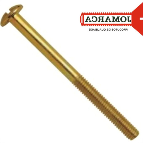 Parafuso Para Cama Jomarca 1/4'' X 110Mm Fenda Com Porca Parafuso Para Cama Jomarca 1/4'' X 110Mm Fenda Com Porca