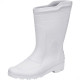 Bota Galocha Pega Forte Branca 324 No.41 Com Meia Bota Galocha Pega Forte Branca 324 No.41 Com Meia