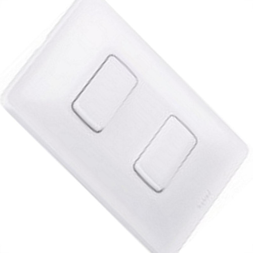 Conjunto Pial Zeffia Modulo Com Placa 2 Simples - 680101 Conjunto Pial Zeffia Modulo Com Placa 2 Simples - 680101