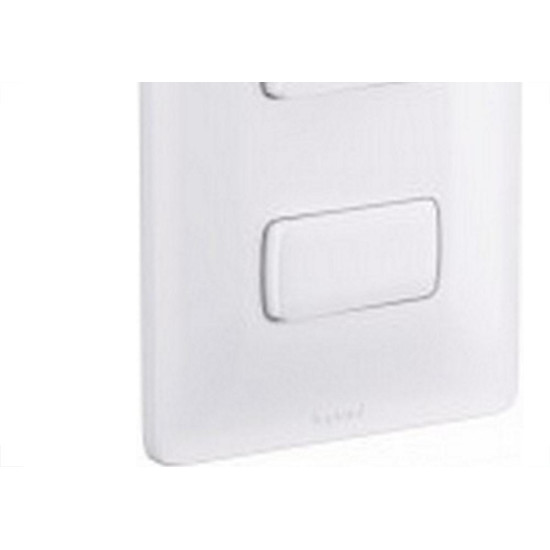 Conjunto Pial Zeffia Modulo Com Placa 2 Simples - 680101 Conjunto Pial Zeffia Modulo Com Placa 2 Simples - 680101