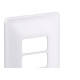 Placa Conjunto Modular Zeffia 4X2 - 3 Modulos Separados Horizontal 0183 Placa Conjunto Modular Zeffia 4X2 - 3 Modulos Separados Horizontal 0183