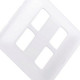 Placa Conjunto Modular Zeffia 4X4 - 2 Modulos + 2 Modulos Separados 680175 Placa Conjunto Modular Zeffia 4X4 - 2 Modulos + 2 Modulos Separados 680175