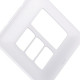 Placa Conjunto Modular Zeffia 4X4 - 3 Modulos + 3 Modulos Juntos 680176 Placa Conjunto Modular Zeffia 4X4 - 3 Modulos + 3 Modulos Juntos 680176